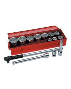 Socket Set 1"D 14pc
