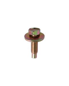 Black Hex-Head Body Screw with Washer - compatible with Ford 5pc