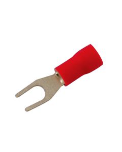 Red Fork Terminal 5.3mm 100pc