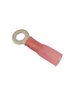 Red Heat Shrink Ring 6.0mm 25pc