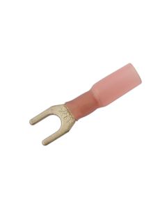 Red Heat Shrink Fork 5.0mm 25pc