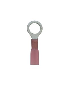 Red Heat Shrink Ring 8.0mm 25pc