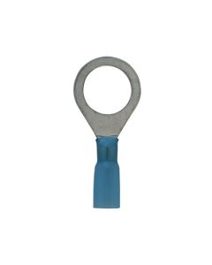 Blue Heat Shrink Ring Terminal 12.5mm 25pc