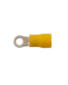 Yellow Ring Terminal 5.3mm 100pc