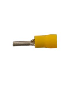 Yellow Pin Terminal 14mm 100pc