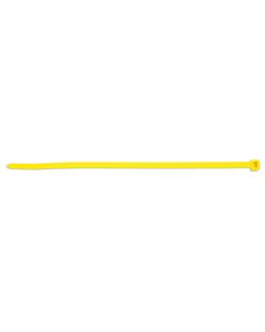Yellow Cable Tie 200mm x 4.8mm 100pc