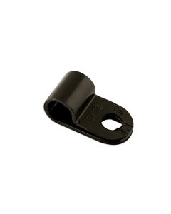 Black Nylon P-Clip 9.0mm 100pc