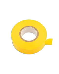 Yellow PVC Insulation Tape 19mm x 20m 10pc