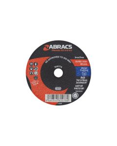Abracs Extra Thin Flat Cutting Discs 75mm x 1.0mm 5pc