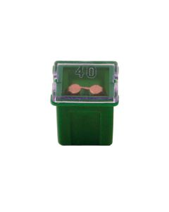 J-Type Cartridge Low Profile Fuses 40A, Green 10pc