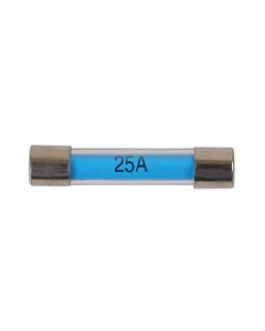 Glass Auto Fuses 25A 100pc