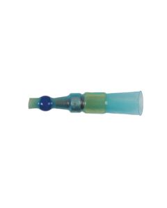 Closed Splice Solder Type Cable End Sleeve Blue 8pc