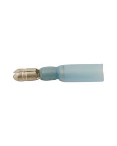 Blue Heat Shrink Male Bullet Terminal 25pc
