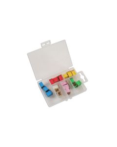 Assorted Low Profile J-Type Fuses 18pc