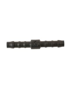 Plastic Pipe Straight Joiner 10mm ID x 63mm 10pc