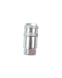 Fastflow Single Action Airline Coupling, Female 1/4" BSP 3pc