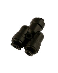 Push-Fit 2 Way Divider 8mm x 8mm 5pc