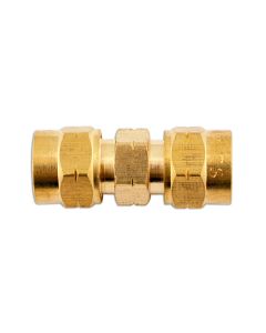 Brass Straight Coupling 8mm 10pc
