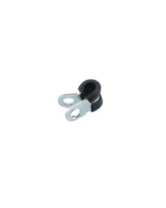 Rubber Lined P Clips 6mm 10pc