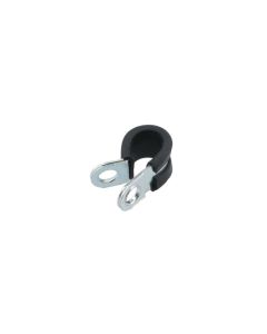 Rubber Lined P Clips 10mm 10pc