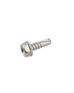 Hex Head Self Drilling Screw No.12 x 1" 100pc