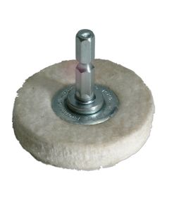 Buffing Wheel with Quick Chuck End 50mm