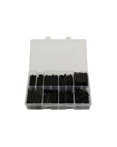 Assorted Black Heat Shrink, 50mm Lengths 350pc