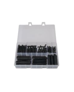 Assorted Straight Plastic Pipe Joiners 70pc