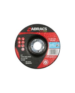 Abracs Metal Grinding Discs 125mm x 6.0mm 10pc
