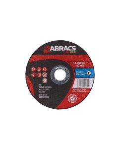 Abracs Flat Cutting Discs 100mm x 3.0mm 10pc