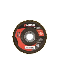 Abracs Non-Woven Flap Discs, Coarse 115mm 5pc