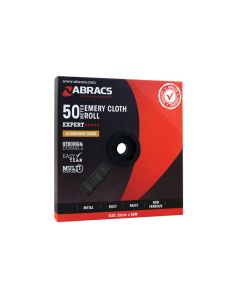 Abracs Emery Roll 25mm x 50m x P150 1pc