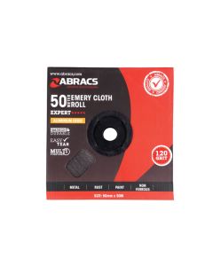 Abracs Emery Roll 50mm x 50m x P120 1pc