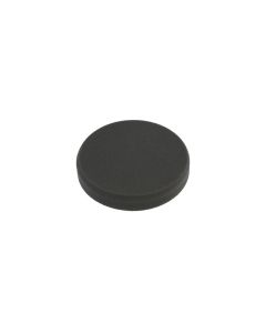 Finishing Flat Velcro Black Pad 1pc