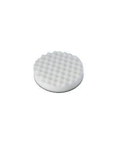 Cutting/Compounding Corrugated Velcro White Pad 1pc