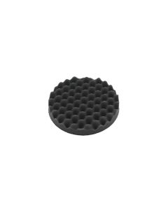 Finishing Corrugated Velcro Black Pad 1pc