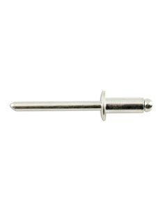 Steel Rivet Dome Head 4.8mm x 12mm 100pc