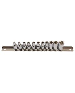 BA Socket Set 1/4"D 11pc