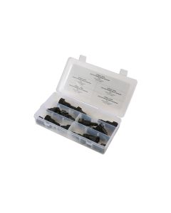 Assorted Straight Fuel Line Quick Connectors 15pc