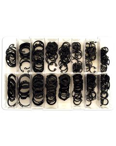 Assorted Internal & External Metric Circlip Box 280pc