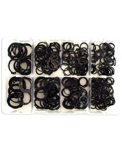 Assorted External Metric Circlips Box 250pc