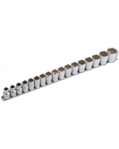 Socket Set 1/2"D 17pc