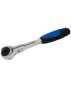 Swivel Head Ratchet 1/4"D