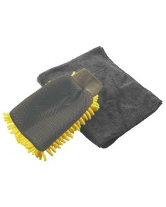 Microfibre Wash Mitt 2pc