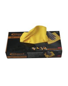 Microfibre Yellow Cloths in Dispenser Box 20pc