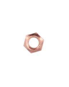 Copper Flashed Nut M8 x 1.25 x 13mm Hex 10pc