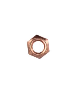 Copper Flashed Nut M10 x 1.5 x 14mm Hex 10pc
