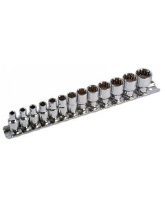 Alldrive Socket Set 1/4"D 13pc