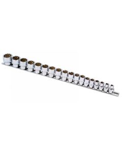 Alldrive Socket Set 3/8"D 18pc