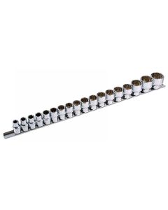 Alldrive Socket Set 1/2"D 18pc